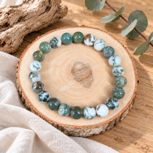 bracelet agate mousse